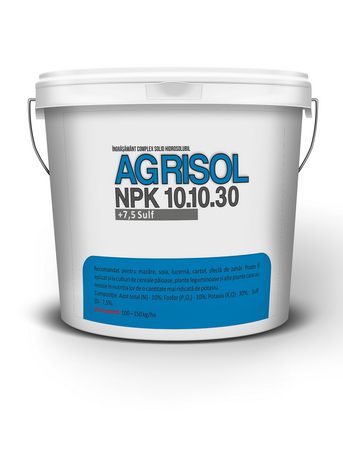 AGRISOL 10.10.30+7,5S (20kg)