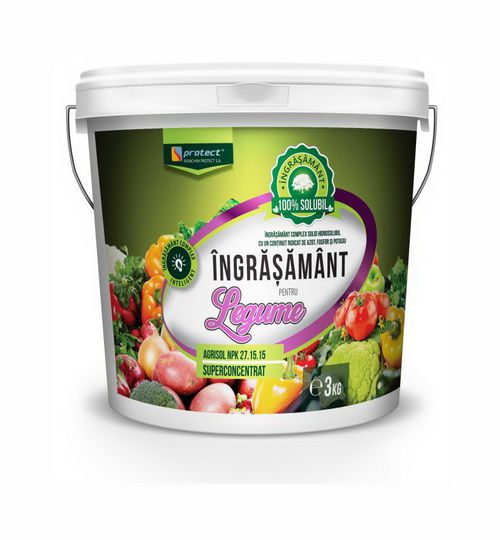 [P2018] Îngrășământ pentru legume (3kg)
