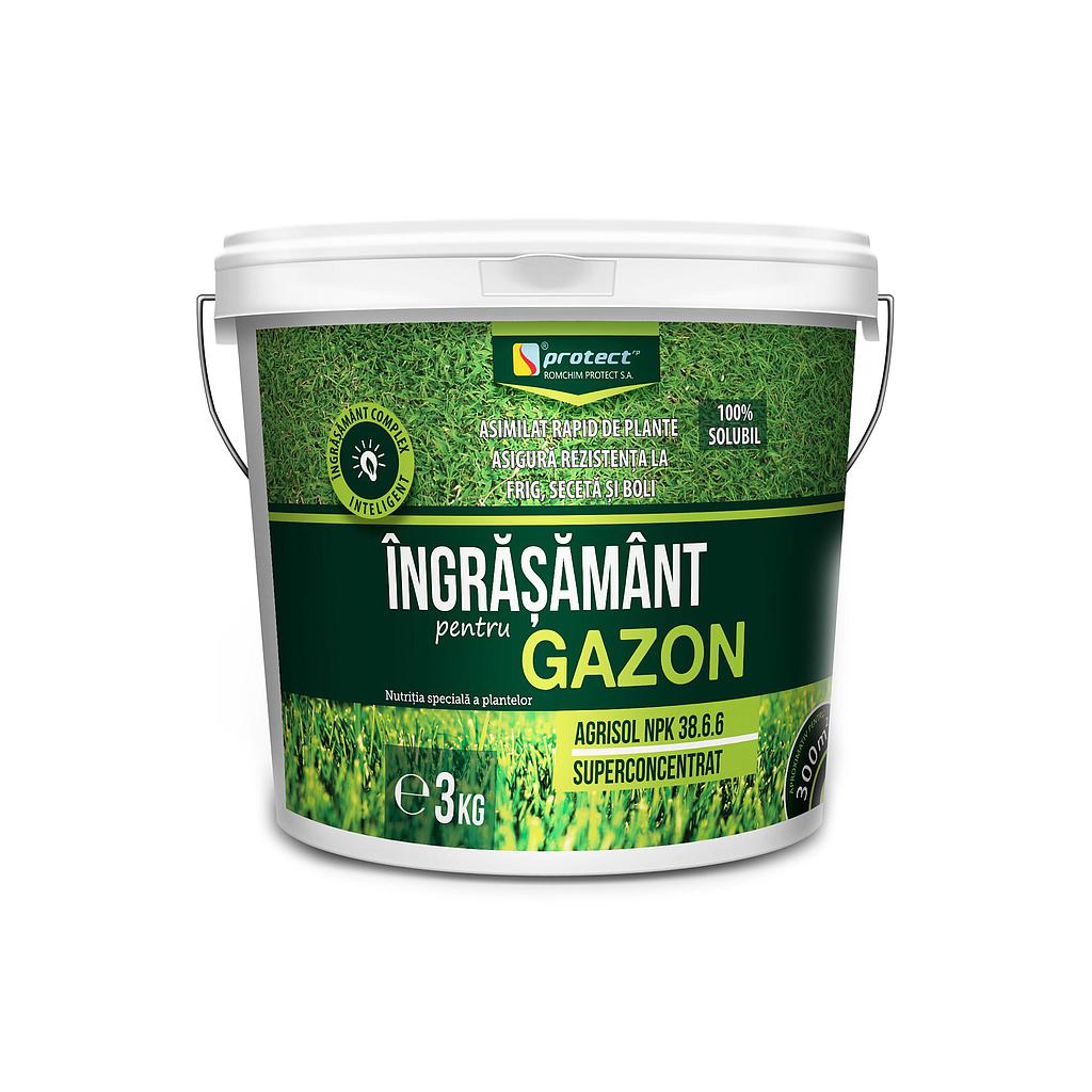 Îngrășământ pentru gazon (3kg)
