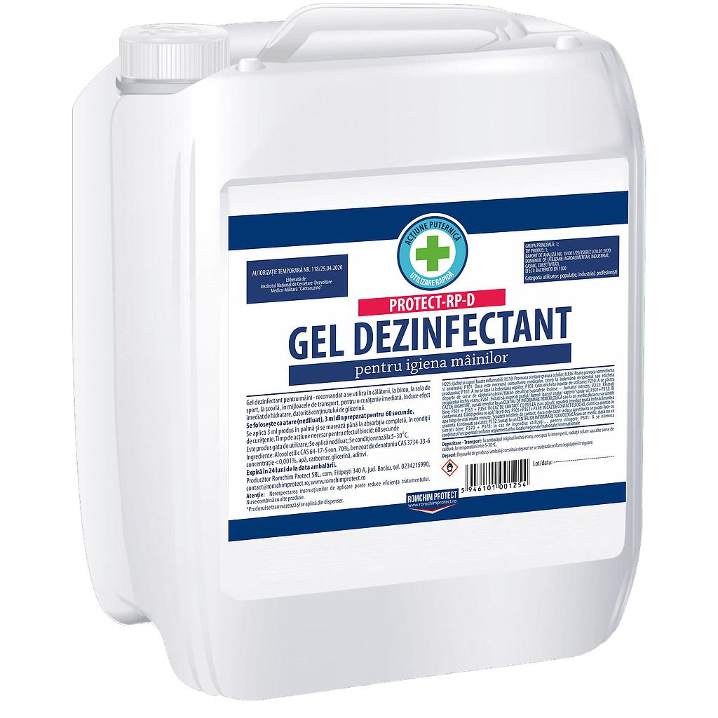 Gel dezinfectant pentru maini pe baza de alcool etilic 70% (5L)