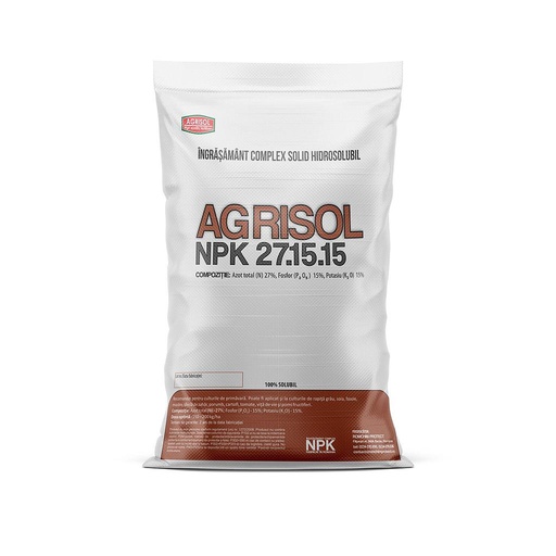[P2159] Îngrășământ AGRISOL 27.15.15 KNO3 (20kg)